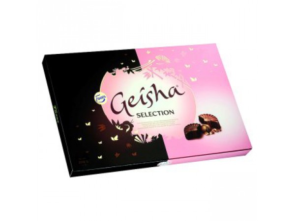 Fazer Geisha шоколадные конфеты с ореховым кремом 200 г